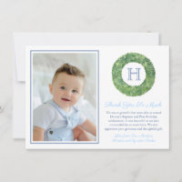 Baby Boy Baptism Anniversaire Smart Monogramme