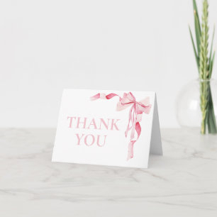 Carte De Remerciements Baby shower à mâchoires roses, Baby shower, C'est 