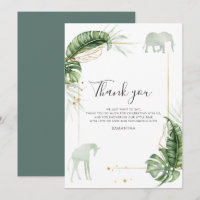 Baby shower aquatique Safari Animaux
