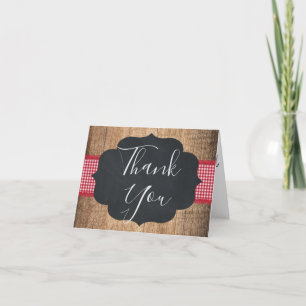 Carte de remerciements Baby shower BBQ BabyQ