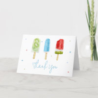 Baby shower Blue Popsicle