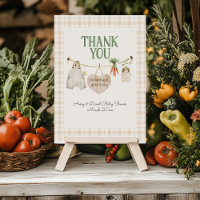 Baby shower Boho du marché des fermiers cultivés l