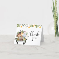 Baby shower des animaux de la jungle Safari