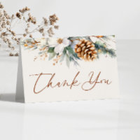 Baby shower Floral de pin d'hiver