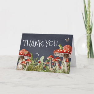 Carte De Remerciements Baby shower forestier Whimsical Enchanted