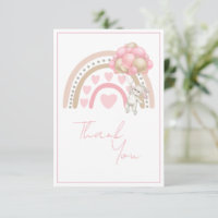 Baby shower lapin lapin arc-en-ciel rose