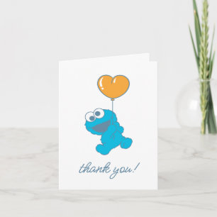 Carte De Remerciements Baby shower Monster Cookie