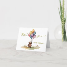 Baby shower neutre de l'ours