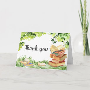 Carte De Remerciements Baby-Shower Nouveau Chapitre