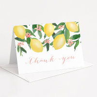 Baby Shower ou Bridal Shower aux citrons roses