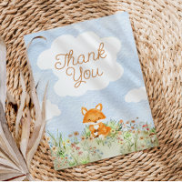Baby shower Storybook Woodland Fox