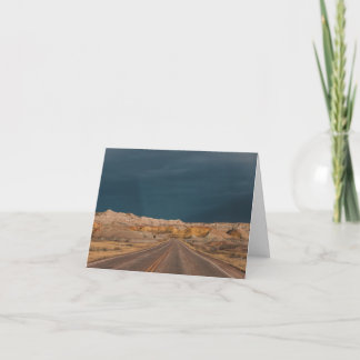 Carte De Remerciements Badlands - Thank You Card