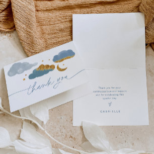 Carte De Remerciements Balise Twinkle Little Star Baby shower Favoriser