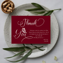 Baptême bébé minimaliste moderne papillon