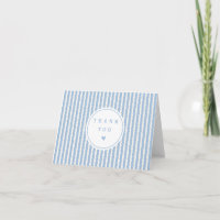 Baptême de bébé à rayures ondulées bleu clair
