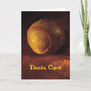 Carte De Remerciements Base-ball - équipe - Sports - Card