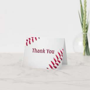 Carte De Remerciements Baseball Boys Sports All Star Anniversaire de enfa