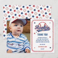 Baseball Rookie 1ère fête d'anniversaire Photo