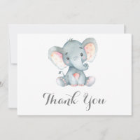 Bébé éléphant gris mignon
