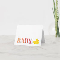 Bébé rose en caoutchouc Peach Duck