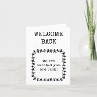 Bienvenue De Retour, Nous Sommes Heureux Que Vous
