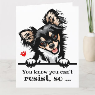 Carte De Remerciements Big Card Valentine Puppy Love