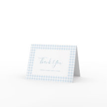 Blue En vichy chèque Papier à lettres personnel Me