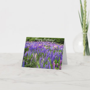 Carte De Remerciements Bluebonnets Fleurs Bleues Texas Anniversaire Flora