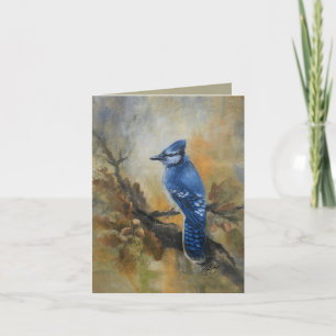 Carte De Remerciements Bluejay "Jaybird" par Jason Street
