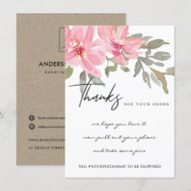 BLUSH PINK PEONT FLORAL ENTREPRISE LOGO