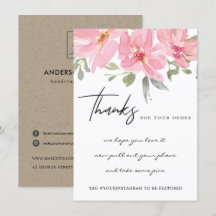 BLUSH PINK PEONT FLORAL ENTREPRISE LOGO