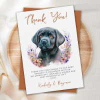 Boho Moderne Chien Chien Chien Baby shower en Terr