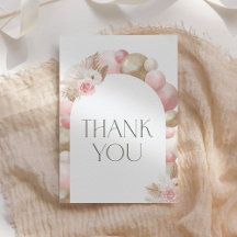 Boho Pampas Grass Girl Baby shower