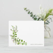 Boho Végétal Aquarelle Floral Shower de Mariage