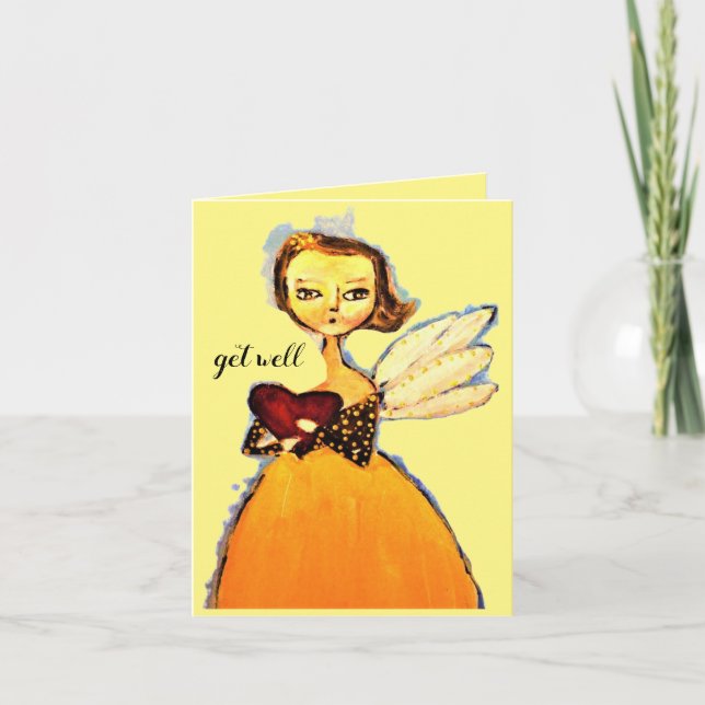 Carte De Remerciements Bon rétablissement (Devant)