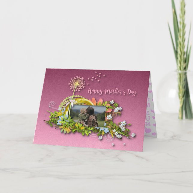Carte De Remerciements Bonne fête des mères (Devant)
