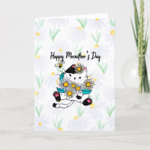 Bonne Meowther's Day Funny Chat Fête des Mères