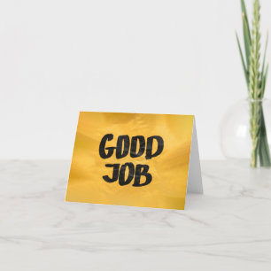 Carte De Remerciements Bonne reconnaissance du travail Louange positive p