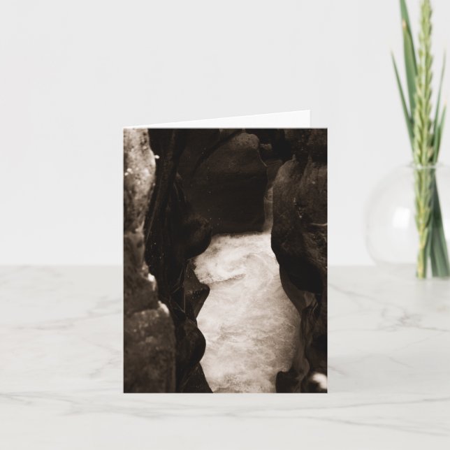 Carte De Remerciements Box Canyon (Devant)