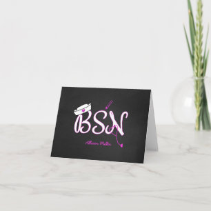 Carte De Remerciements BSN personnalisés vous remercient cardent,