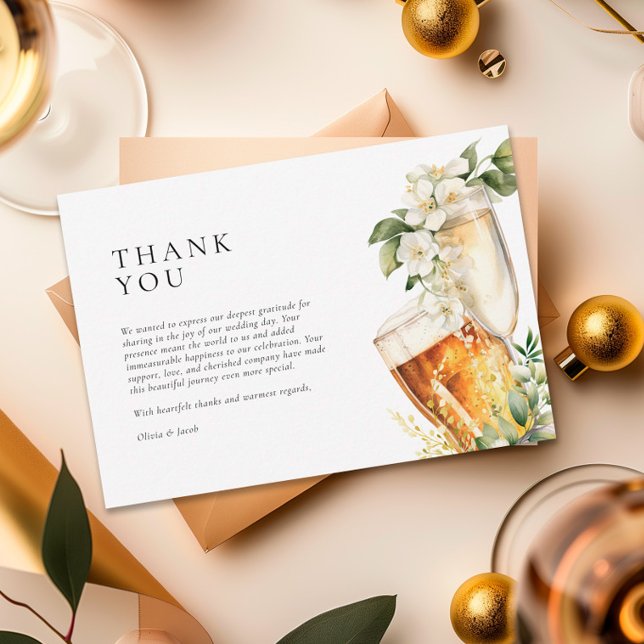 Carte De Remerciements Bulles et brasse Couples Douche (Créateur téléchargé)