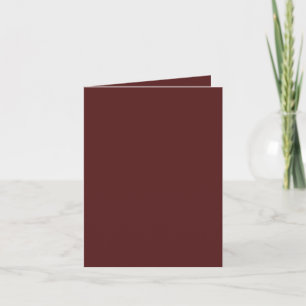 Carte De Remerciements Burgundy Deep Red Personnalisé
