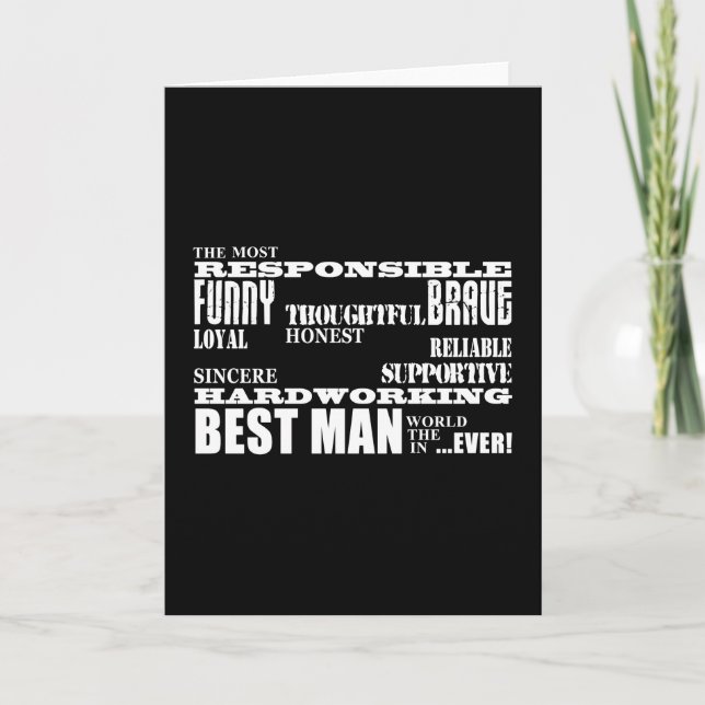 Carte De Remerciements Cadeaux de Mariage Meilleures & Plus Grandes Quali (Devant)