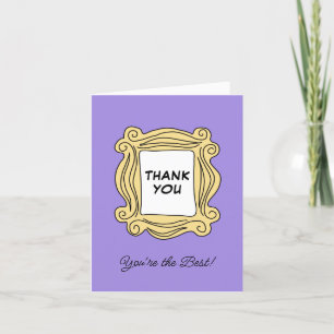 Carte De Remerciements Cadre FRIENDS™