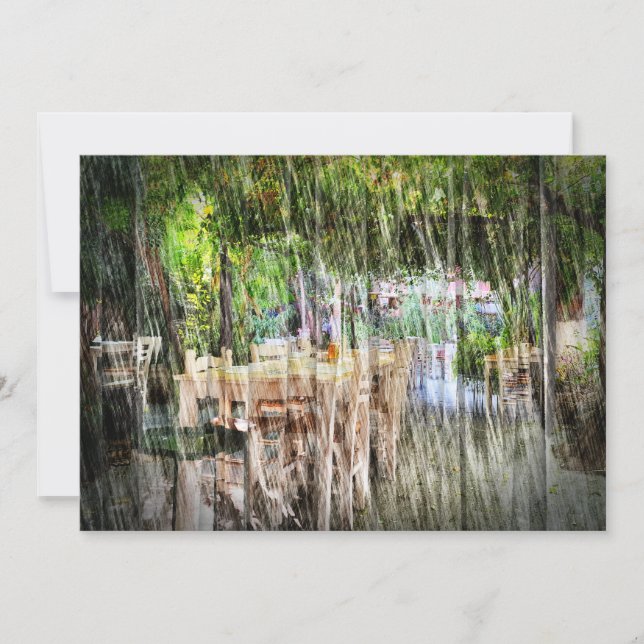 Carte De Remerciements Café italien (Devant)