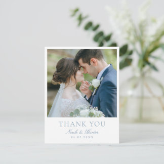 Carte De Remerciements Calligraphie élégante personnalisée pour remerciem