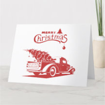Camion de Noël et de bonne année