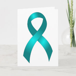 Carte De Remerciements Cancer de l'ovaire  Cancer du col de l'utérus - Ru