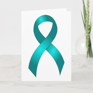 Carte De Remerciements Cancer de l'ovaire| Cancer du col de l'utérus - Ru