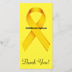 Carte De Remerciements Cancer d'enfance